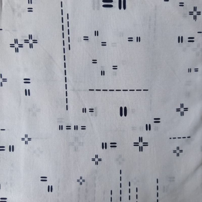 Kain Batik Premium Motif Sashiko Garis | Nurzaman Batik