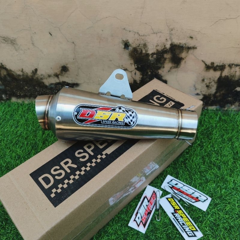 Slincer Knalpot Drag Bore Up Harian Type FTR - DSR SPEEDRACING