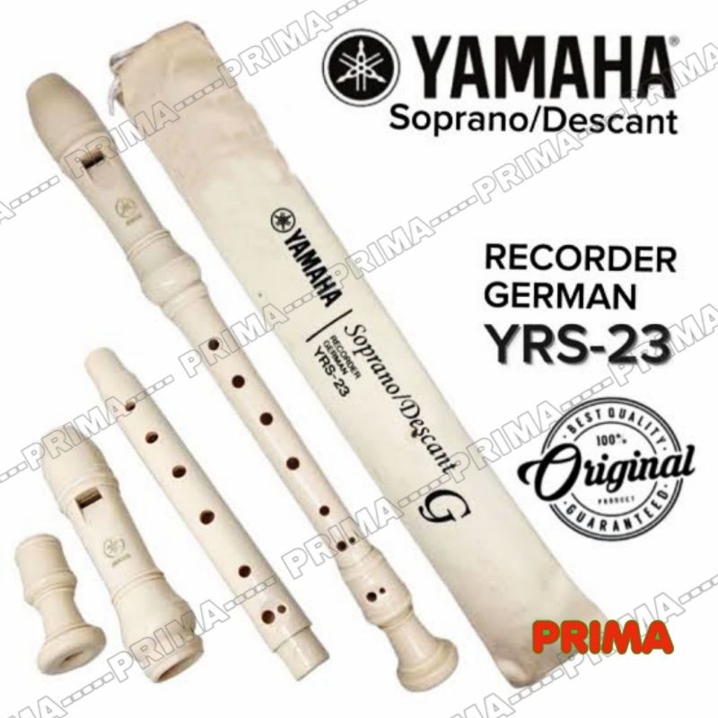 SERULING / FLUTE YAMAHA SOPRANO/DESCANT ORIGINAL