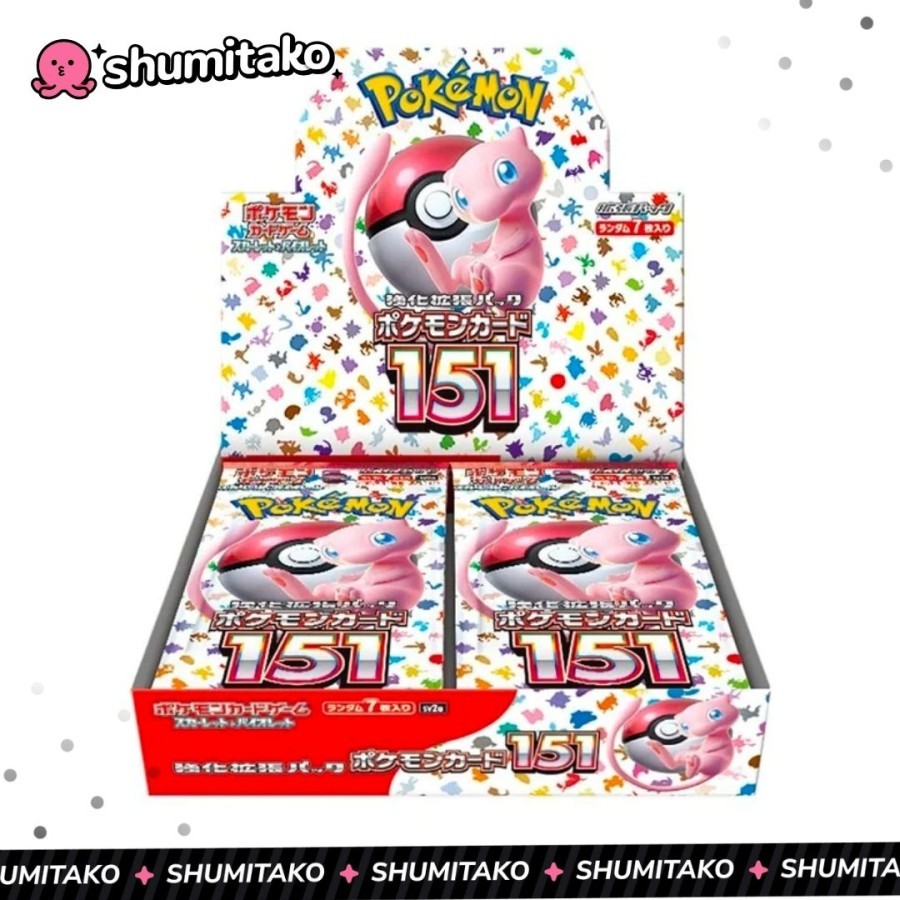 Pokemon TCG Japanese Pokemon 151 Booster Box
