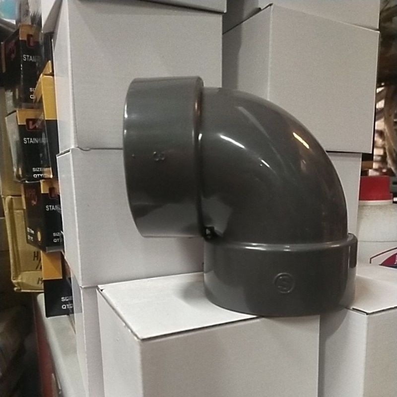Elbow /keni pvc 3" (S) socket