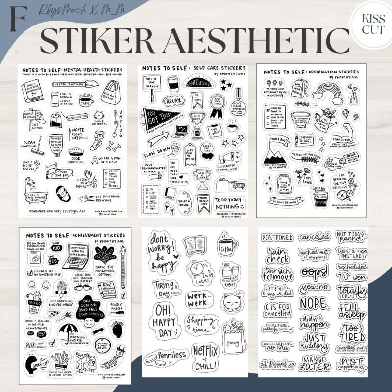 

[BISA COD] [PART 6]STIKER HP/STIKER LAPTOP/STIKER AESTHETIC/STIKER KAWAI/STIKER LUCU/STIKER KARAKTER