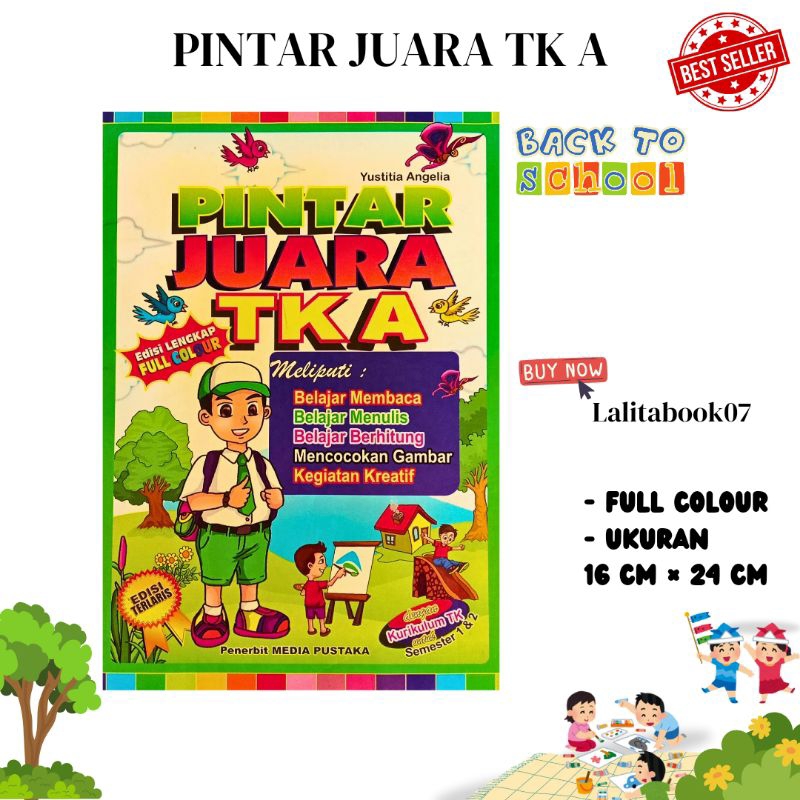 Buku Anak Belajar Pintar Juara Tk A