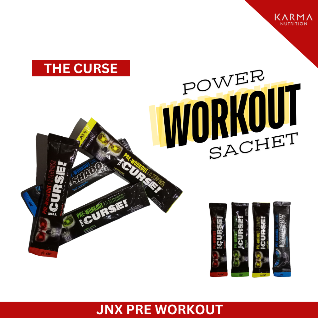 

JNX THE CURSE THE SHADOW POWER PRE WORKOUT SACHET ENERGY DRINK
