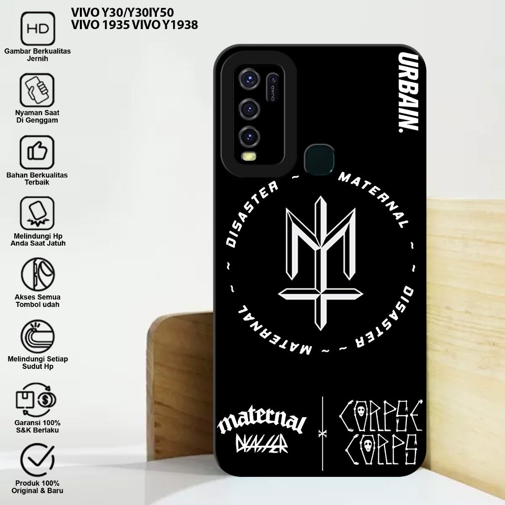 CASE VIVO Y30 Y30I Y50 - Casing Hp Vivo Y30 Y30I Y50 Motif MATERNL - Case Hp Vivo Y30 Y30I Y50 - Cas