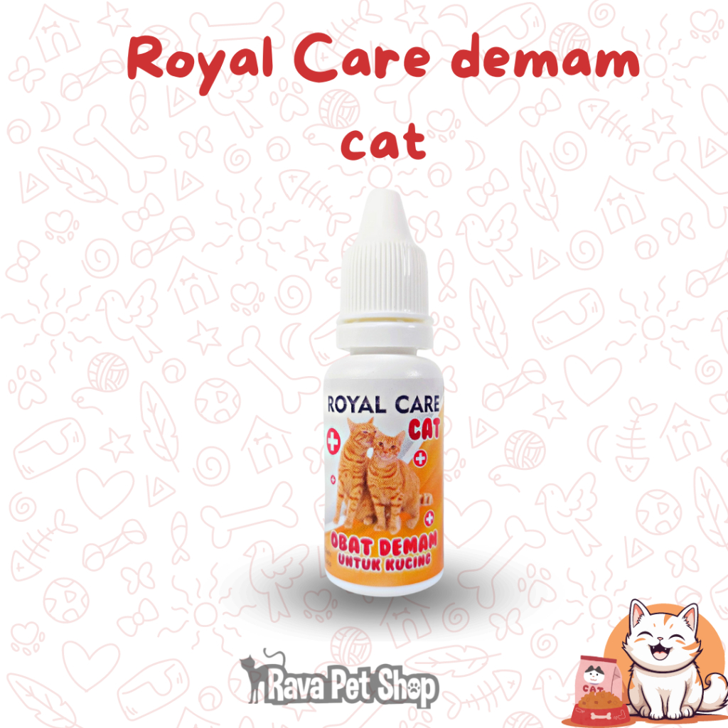 Royal Care obat demam kucing - obat demam kucing