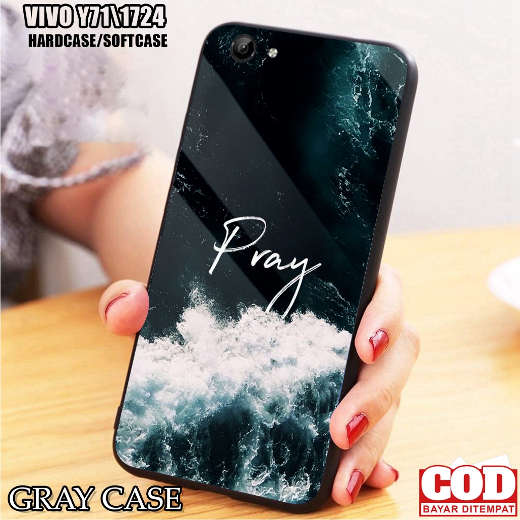 Case Vivo Y71/1724- Casing Vivo Y71/1724{ QTS} Silikon Vivo Y71/1724- Kesing Hp - Casing Hp  - Case 