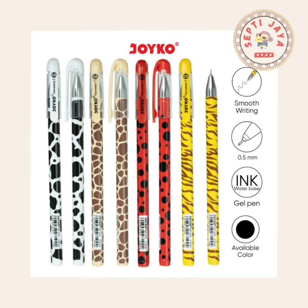 

Pulpen Gel Joyko Savanna 2