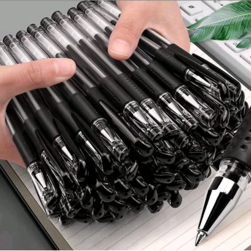 

Paket 1 Lusin isi 12 pcs Pulpen Gel-stationery