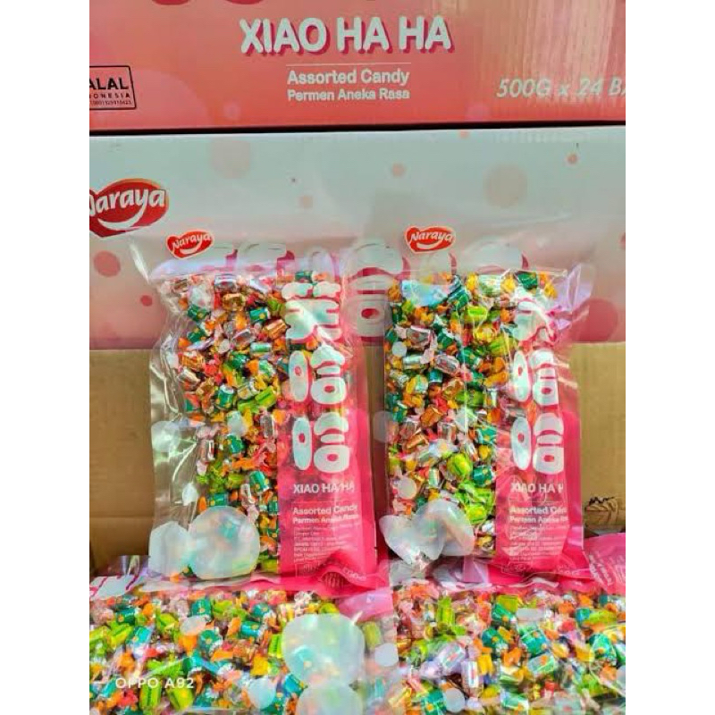 

PERMEN XIAO HA HA NARAYA ASSORTED CANDY 500GR