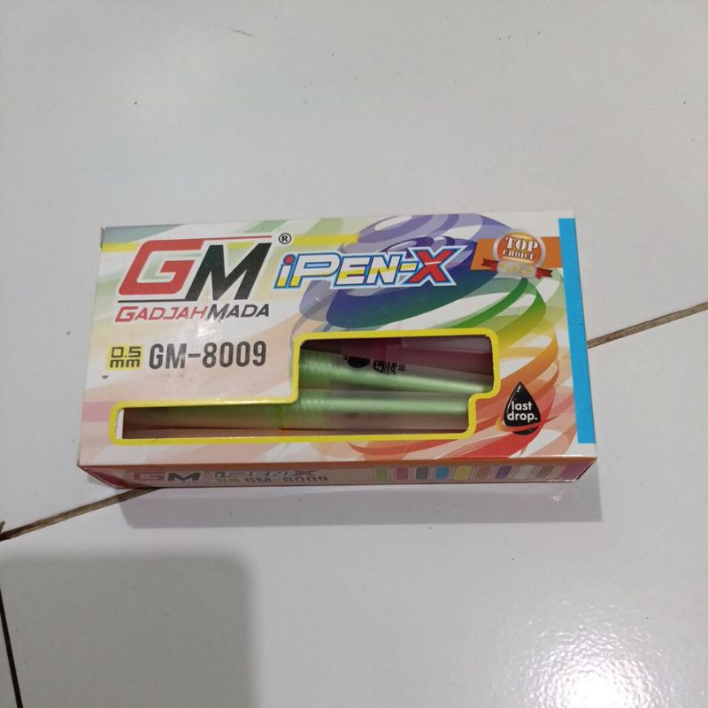 

bolpoin gell open x GM 12 pch