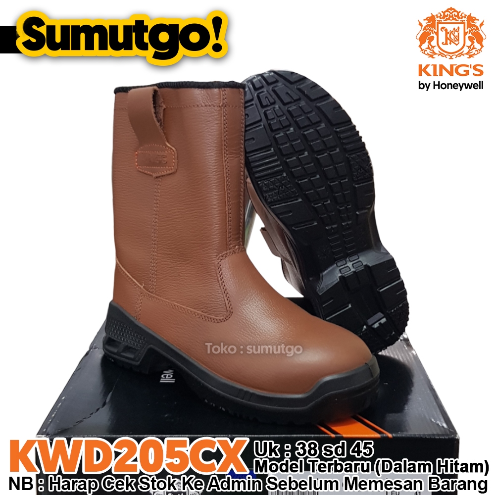 [ MODEL TERBARU ] KINGS by Honeywell KWD 205 CX Original / Sepatu Safety KWD205 CX / KWD205CX Shoes 