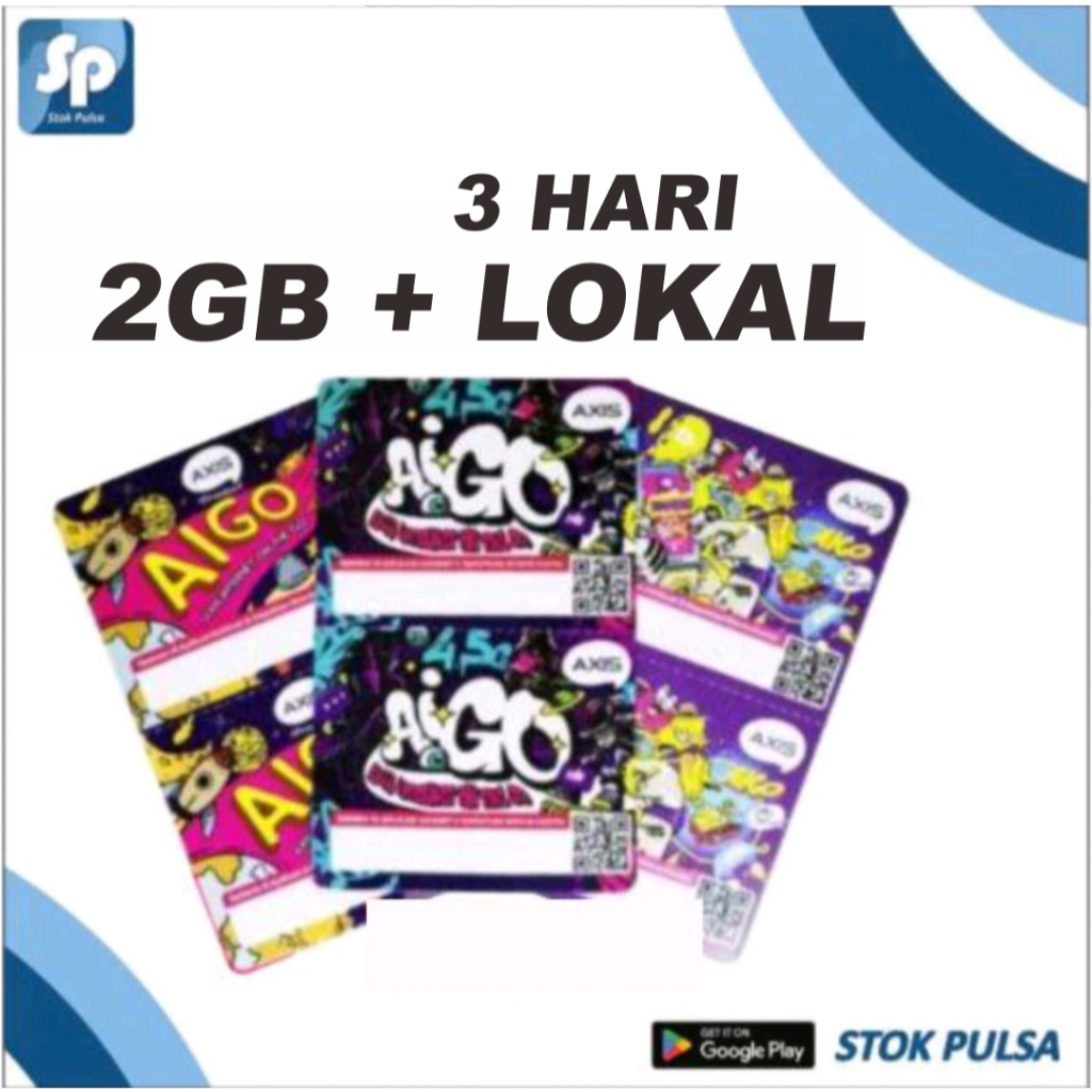Voucher Kuota Internet Axis 2GB 3 Hari