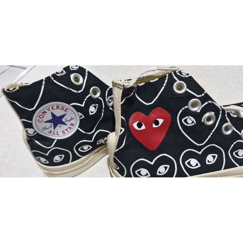 Sepatu Second Converse x CDG size 36