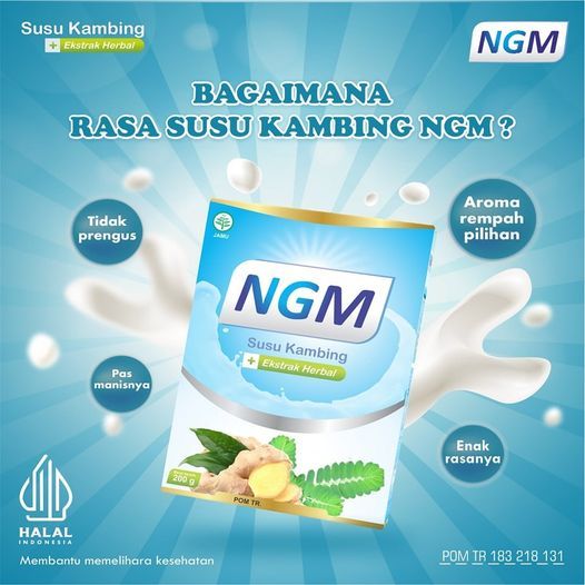 

Susu Kambing NGM - FORMULA PERTUMBUHAN TULANG DAN SENDI