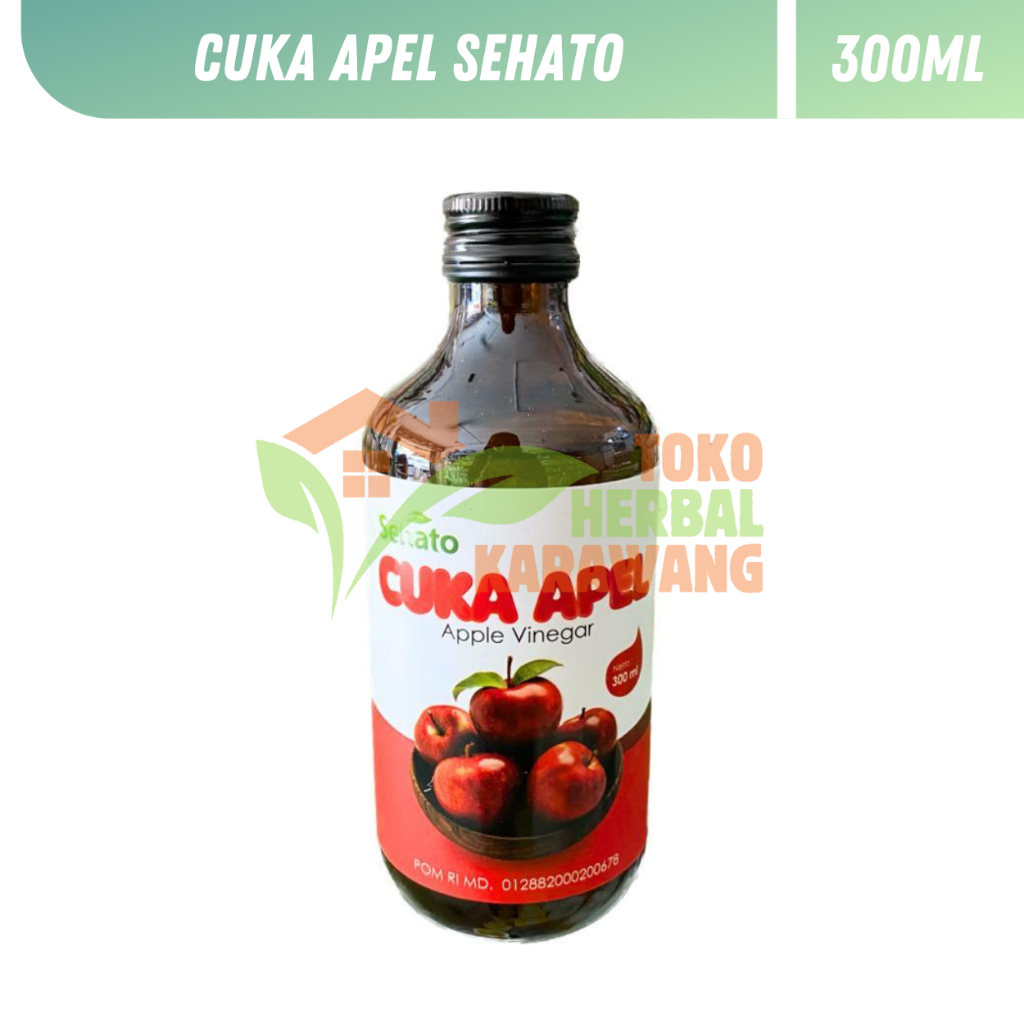 

Cuka Apel Sehato 300ml - Apple Vinegar 100% Original