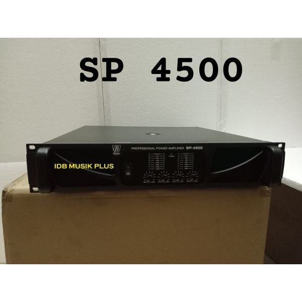 Power 4 Ch Class H Beyer SP4500 SP 4500 Original