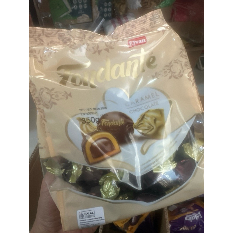 Elvan Fondante Coklat 350 gr