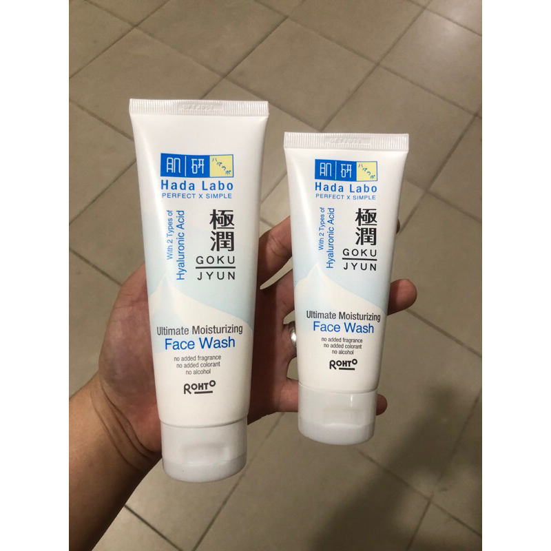 HadaLabo Facial wash gokujyun Hada labo