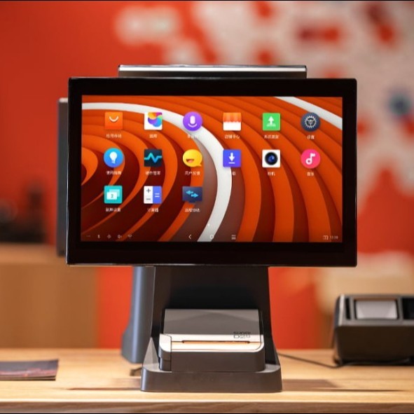 Mesin Kasir Android Desktop SUNMI D2s Plus 2+16 Support Google Play Sangat Cocok Untuk Restoran dan 