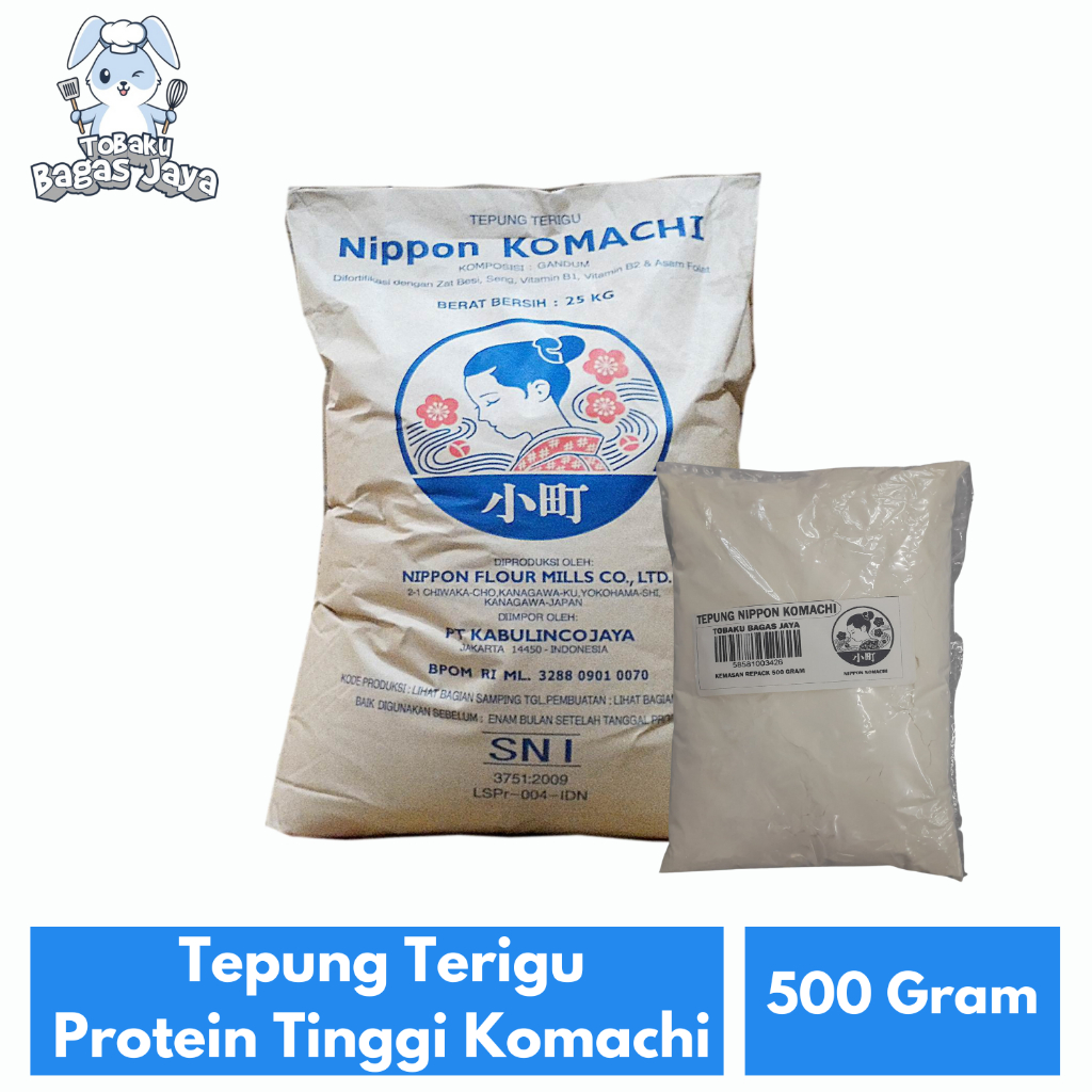 

Tepung Terigu Komachi Repack 500 Gram