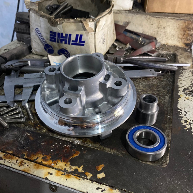 NAPGEAR RX KING PNP SUPRA DD ( paket isi nap gear dan bosh slip + klaker )