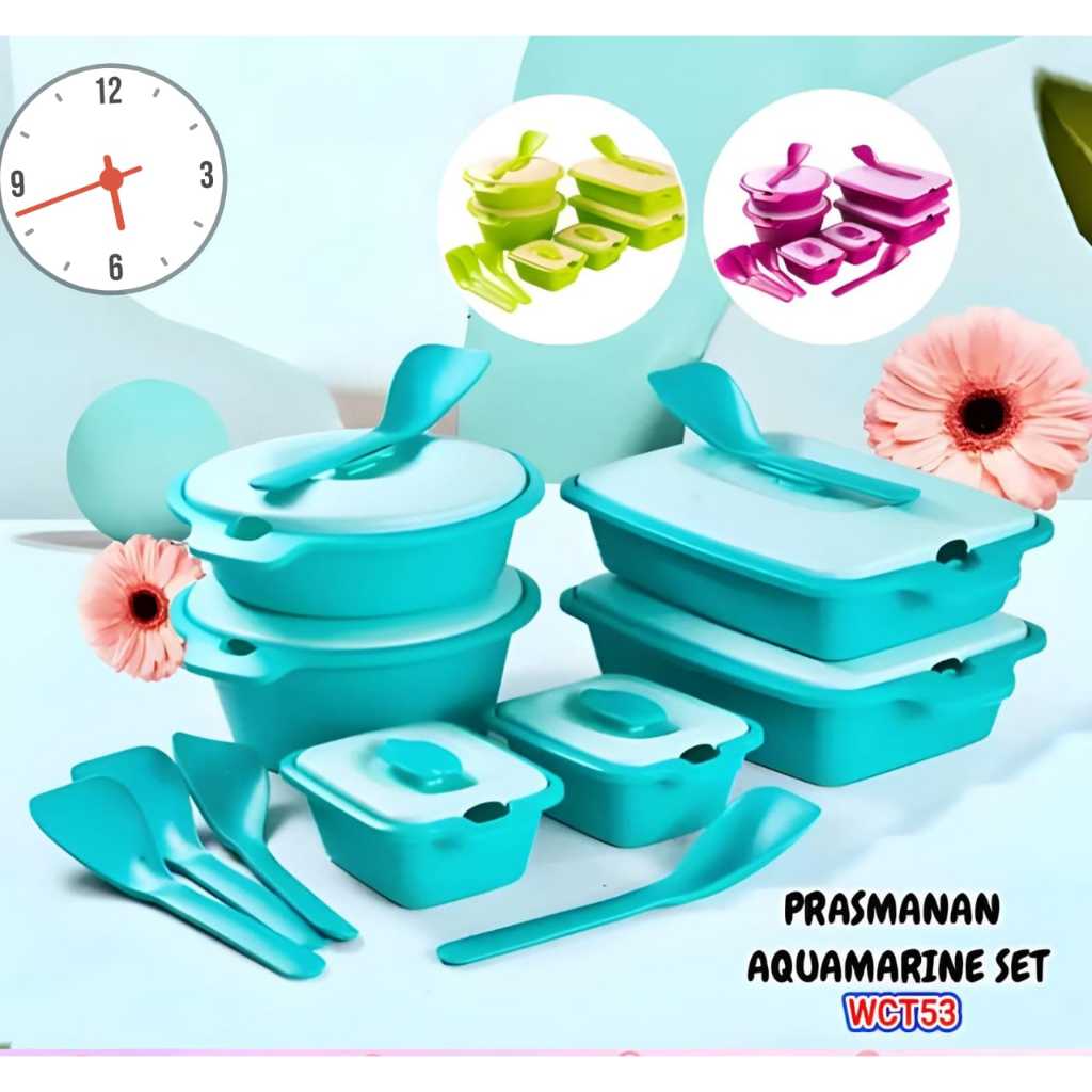 Aquamarine Serving Set