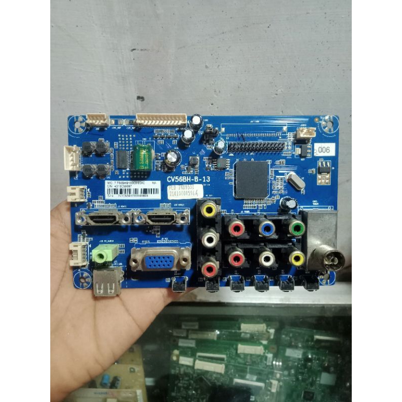 MB POLYTRON PLD 24D9501 MAINBOARD TV POLYTRON PLD 24D9501 MODUL TV POLYTRON PLD 24D9501