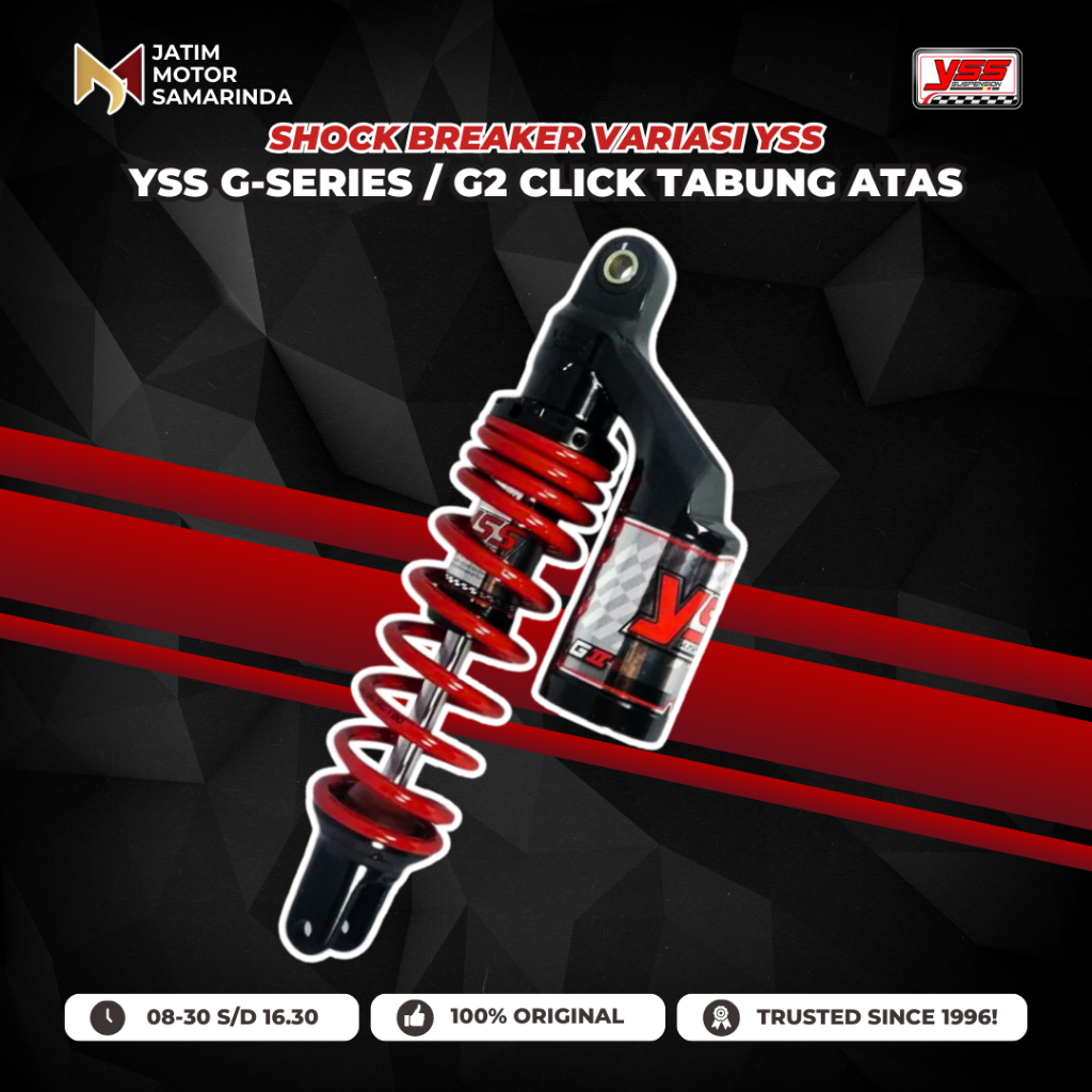 YSS Suspension Shockbreaker Shock Belakang Variasi G Series GSeries G2 Click Mio Sporty Soul Smile M