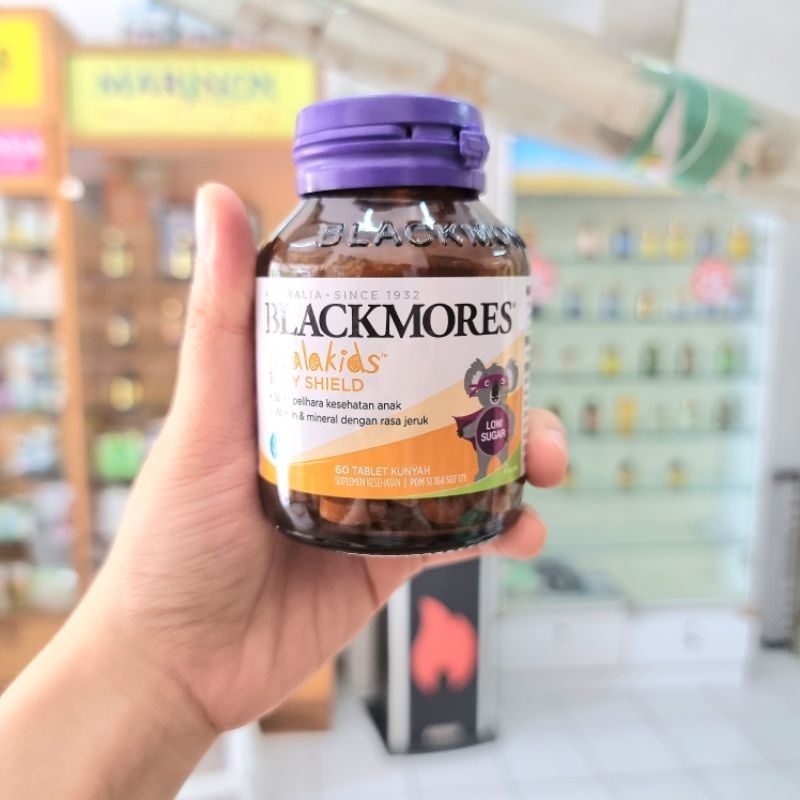 Blackmores Koala Kids Body Shield – 60 Tablet Kunyah - Vitamin Blackmores Anak