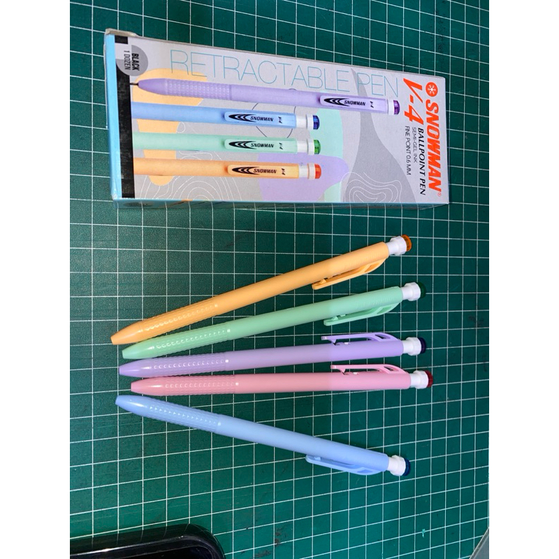 

Ballpoint Snowman V4 Semi Gel ink 0,6mm