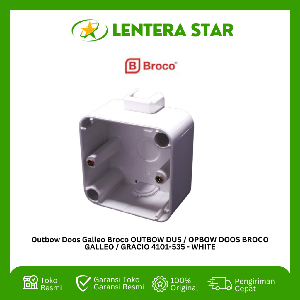 Outbow Doos Galleo Broco OUTBOW DUS / OPBOW DOOS BROCO GALLEO / GRACIO 4101-535 - WHITE