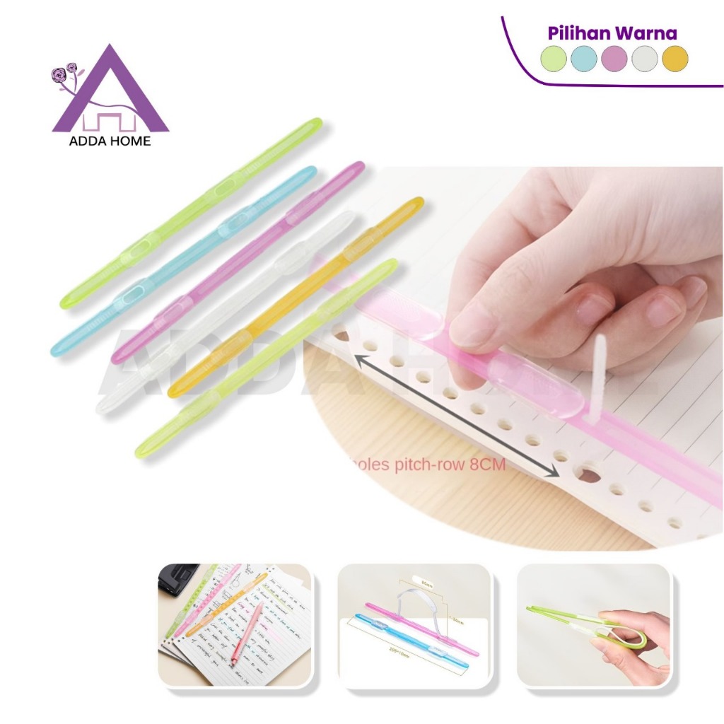 

Klip Binder Penjepit Kertas File Dokumen Perlengkapan ATK Warna Random