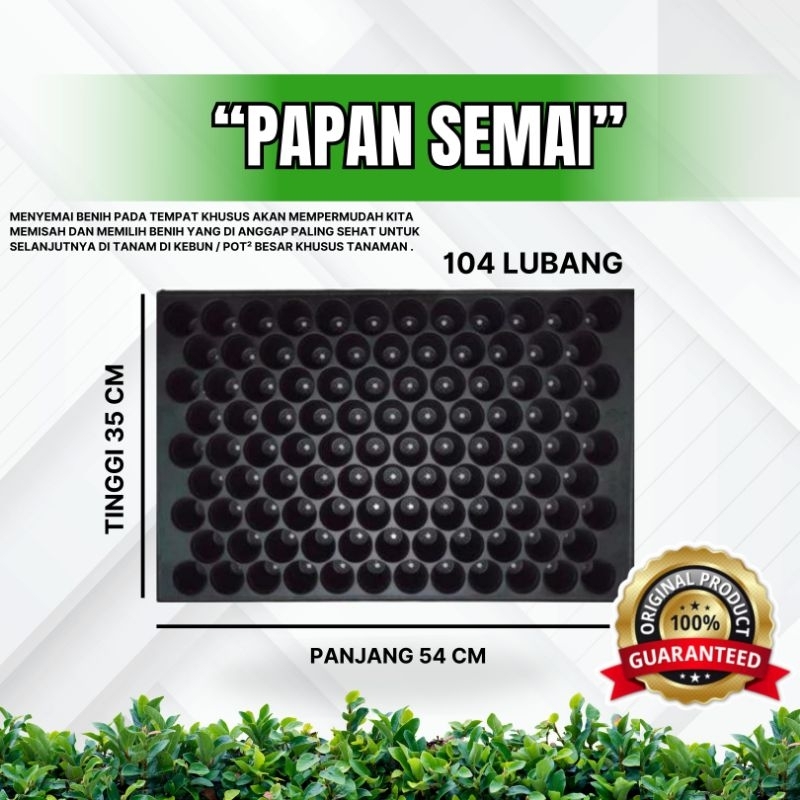 PAPAN SEMAI ( TRAY TANAMAN / PAPAN SEMAI )