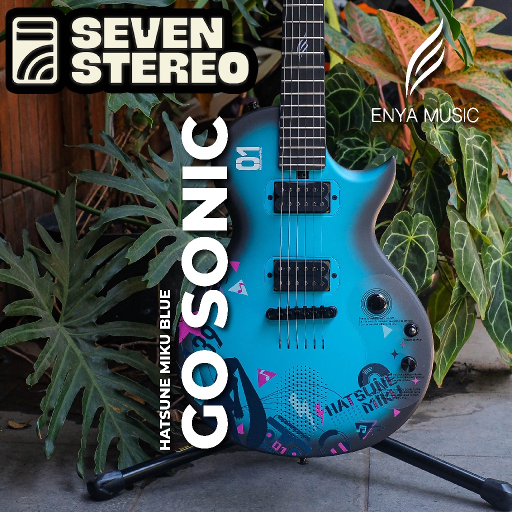 Enya NOVA GO Sonic Hatsune Miku - Enya Smart Guitar