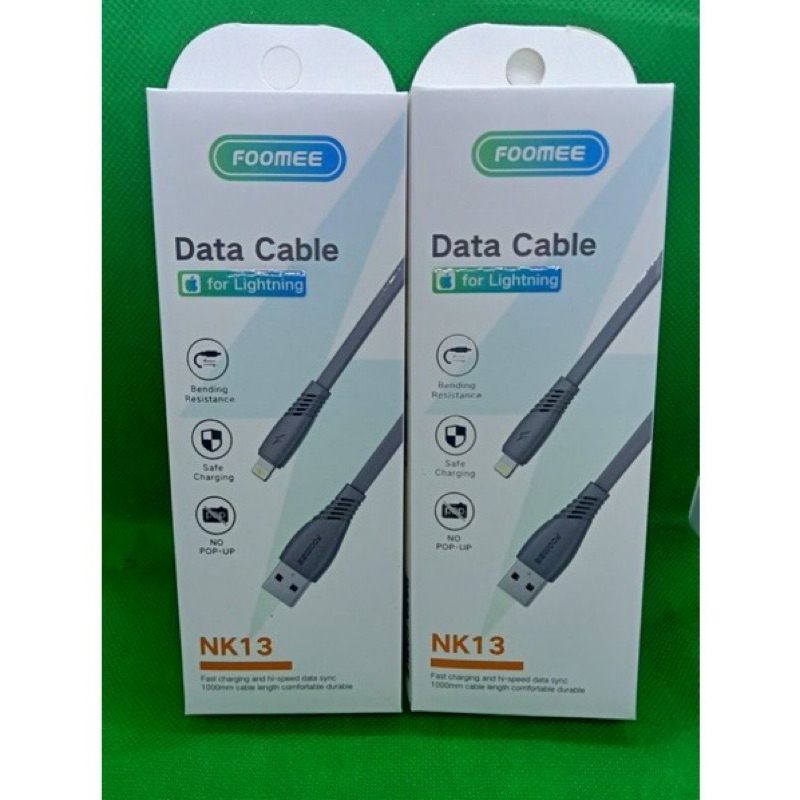 KABEL DATA IPHONE/LIGHTNING NK13 2.4A ORI FOOMEE