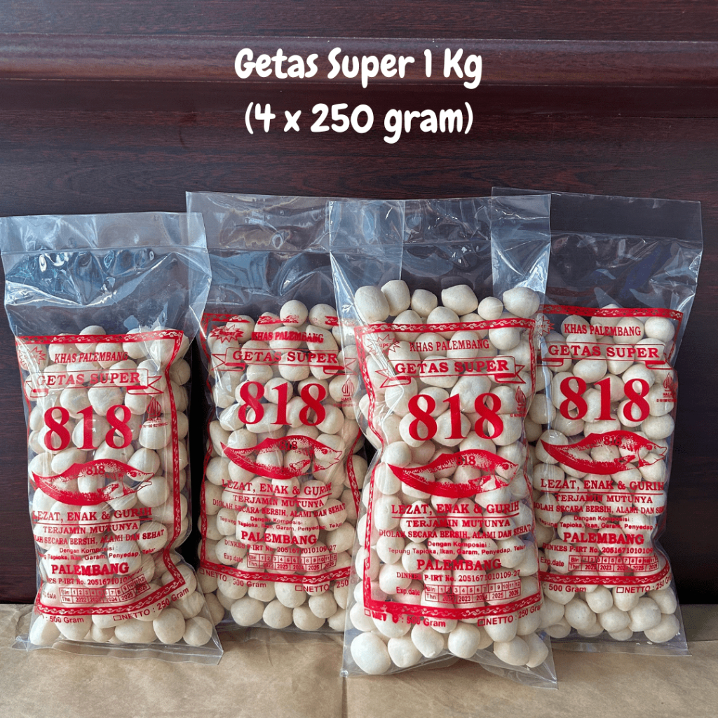 

PAKET GETAS SUPER 1 KG (4 X 250 GR)
