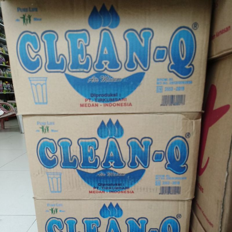 

Air Minuman Cup Clean-Q (48 Pcs 200 Ml / Karton)