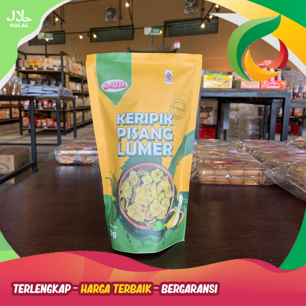 

KERIPIK PISANG LUMER GREENTEA AL-FAZZA 170GR