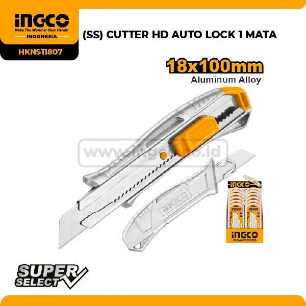 

CUTTER HD AUTO LOCK 1 MATA HKNS11807 INGCO