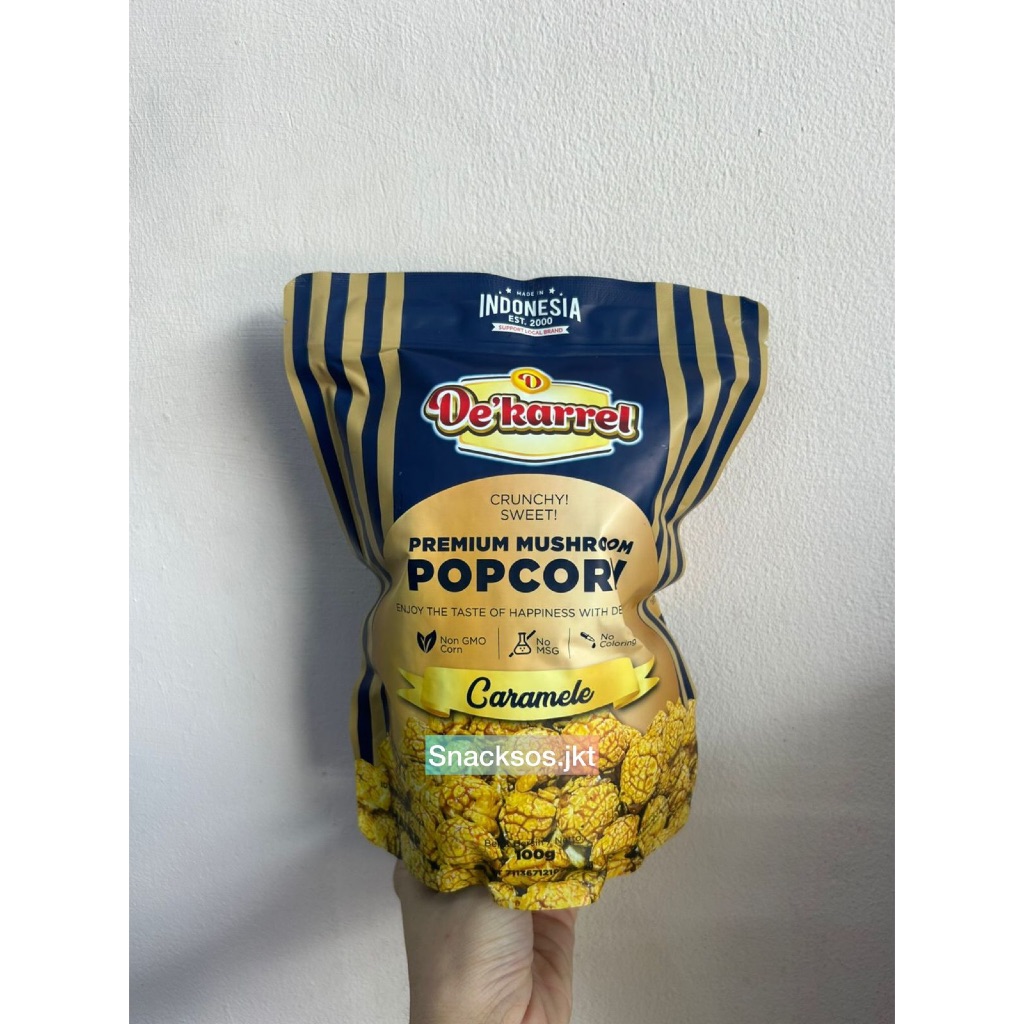

RB De'KARREL Popcorn Caramel - Karamel Gourmet DEKARREL