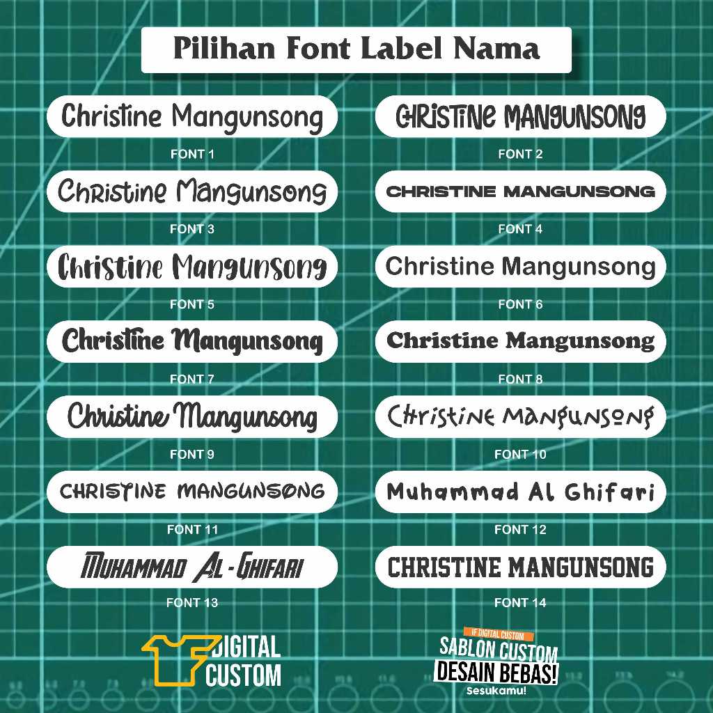 

Ay00! Stiker UV DTF Label Nama Anak Penanda Peralatan Alat Perlengkapan Barang Sekolah Pesantren