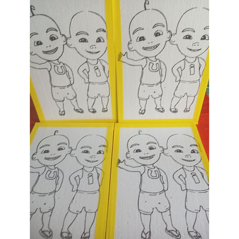 

sterofoam lukis sterofoam edukasi mewarnai list uk33x50x1cm 100pcs