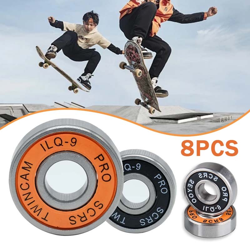 8Pcs Bearing Inline Skate Professional High Speed Bearing  Ilq-11 Skate Bearings Bearing Inline Skat