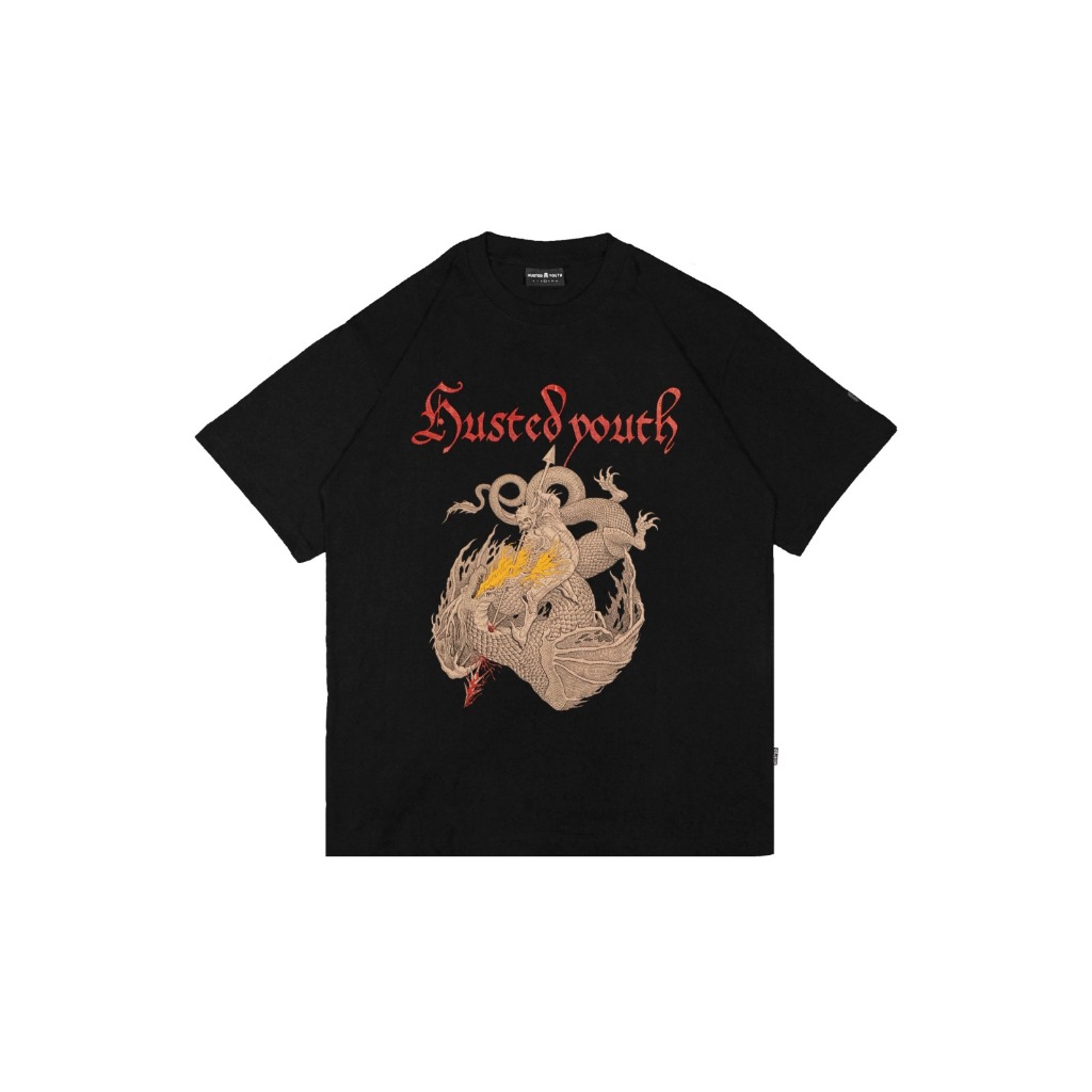 HUSTED KAOS HITAM ARROW