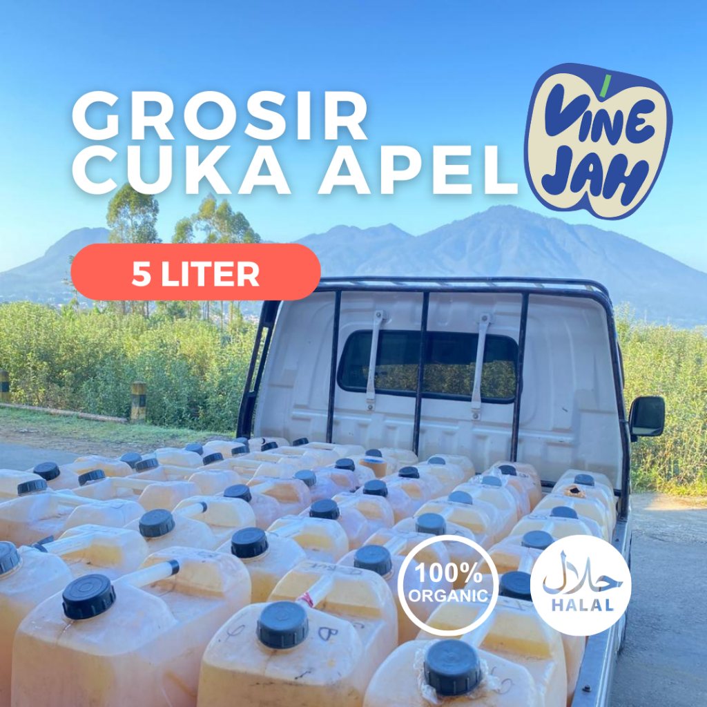

Cuka Apel Vinejah - Grosir 5 Liter