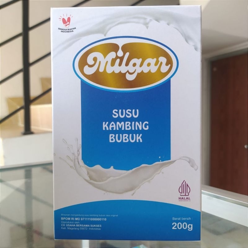 

MILGAR SUSU KAMBING BUBUK 200 GRAM