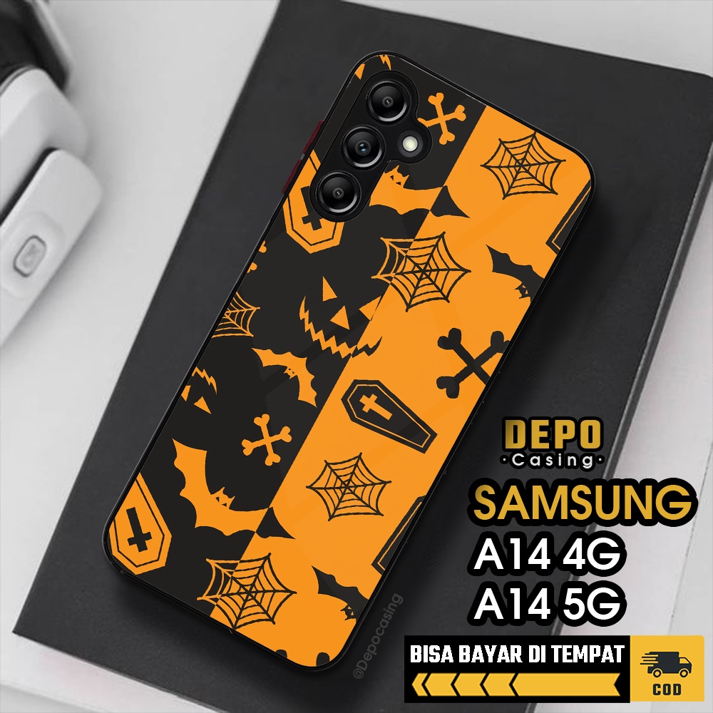 Case Samsung A14 4G A14 5G Casing Samsung A14 4G A14 5G Casing Depo Casing [HLWN] Case Glossy Case A
