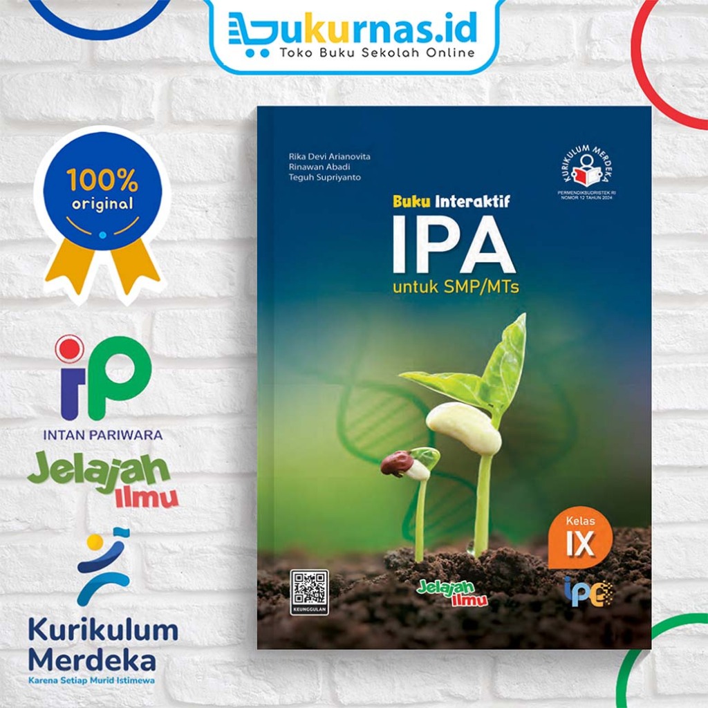 Buku Pendamping(Buku Interaktif) IPA SMP/MTs kelas 9 Kurikulum Merdeka - Intan Pariwara