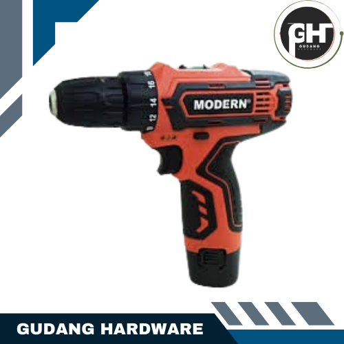 BOR BATERE / CORDLESS DRILL BATRE TANPA KABEL M - 13 MODERN